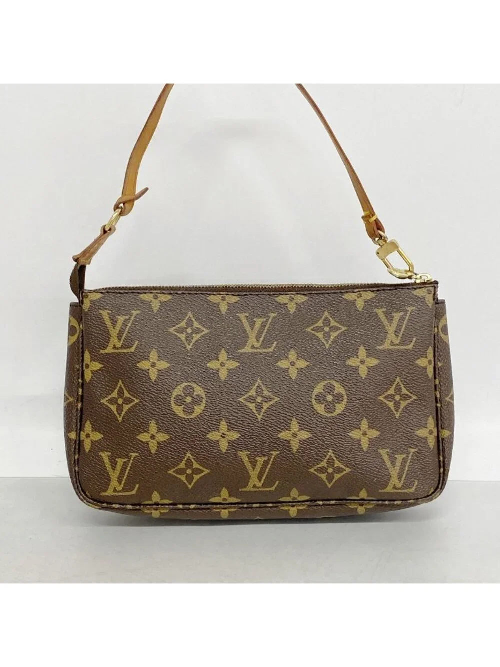 Louis Vuitton Pouch Monogram Pochette Accessoires Brown
